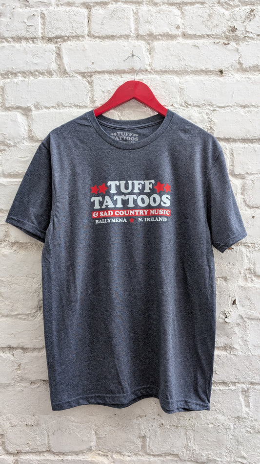 Sad country music tee - heather navy 🔥 limited run