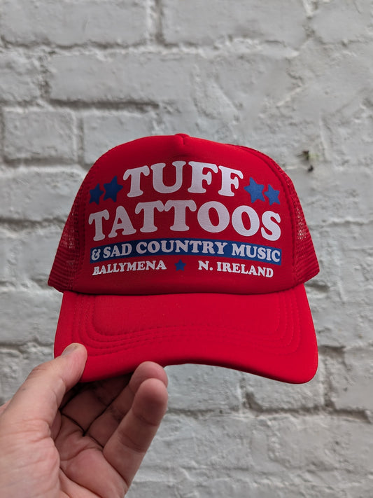 Tuff Tattoos & Sad Country Music Trucker Cap – Americana Tattoo Hat